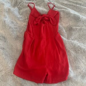 Red Japna romper